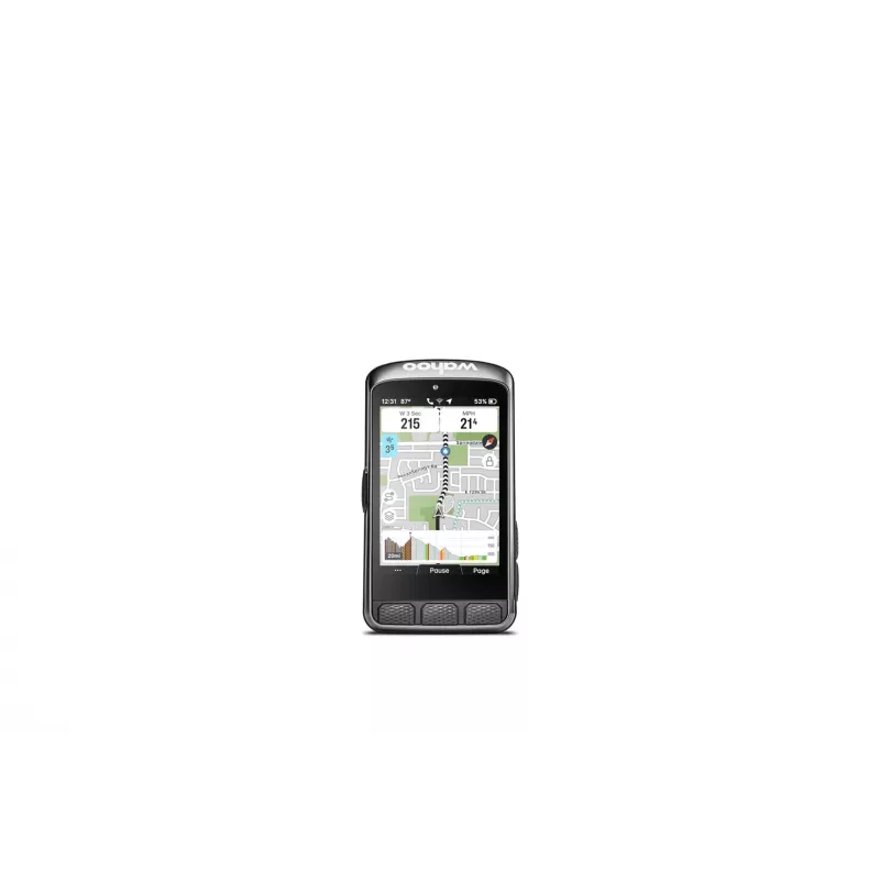 GPS-Fahrradcomputer Wahoo Elemnt ACE WFCC7 – 9,7 cm TFT-Touchscreen, Bluetooth 5.0, ANT+, Wi‑Fi, IPX7, 30 h Akku