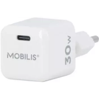 Mobilis Nano Wall Charger - 30W - USB C - GaN -Made In France (001383)