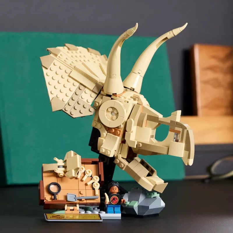 LEGO JURASSIC WORLD 76969 Dinosaurier-Fossilien: Triceratops-Schädel