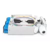 Glasfaser-Hutschienenbox DIGITUS DN-963890, OS2, SC-Adapter mit 2-m-Pigtail, Stahl, Blau/Grau