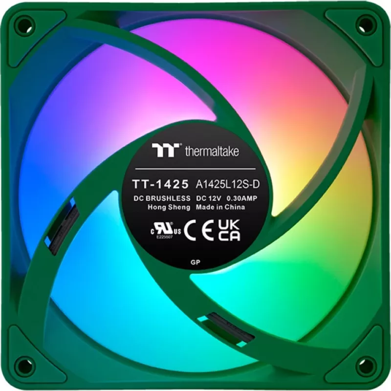 Lüfter Thermaltake CT140 EX ARGB Sync 14 cm Grün 3 Stück 500-1800 U/min