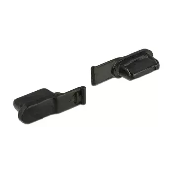 Steckdosensicherheitsabdeckung DELOCK 64033, schwarz, 5×12,5×3,5 mm, 10er-Pack