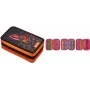 Federmäppchen Herlitz 50038794 Weich Polyester Schwarz Orange 190x115x70mm