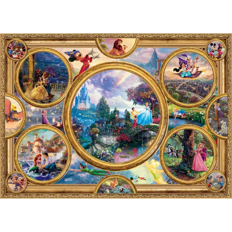Schmidt Spiele Thomas Kinkade Studios Disney Dreams Collection Puzzle 2000 Teile