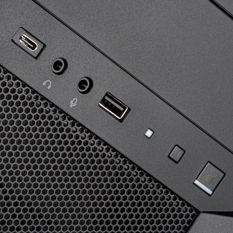 Silverstone SST-FA313-B Micro-ATX Gehäuse (SST-FA313-B)