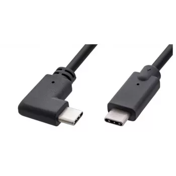 Microconnect USB3.1CC1RA USB-Kabel USB 3.2 Gen 2 (3.1 Gen 2) 1 m USB-C Schwarz