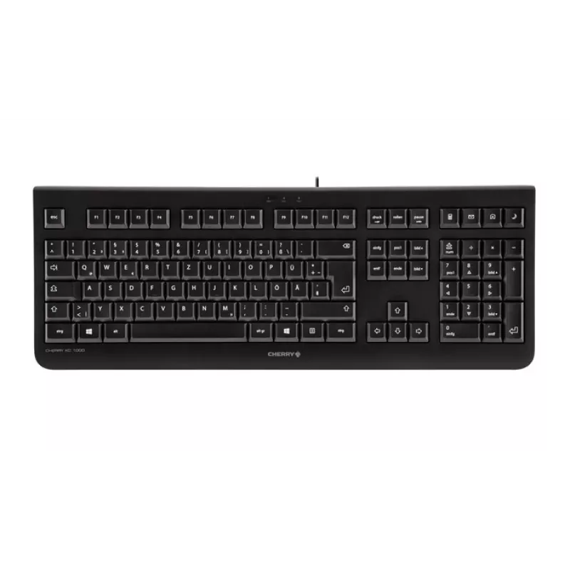 CHERRY KC 1000 Tastatur Universal USB QWERTY Italienisch Schwarz