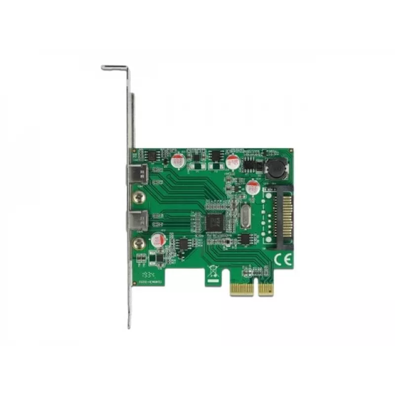 DeLOCK PCI Express x1-Karte auf 2 x USB Type-C™ Buchse