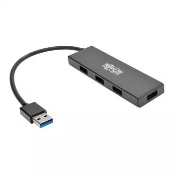 Ultraschlanker tragbarer 4-Port-USB-3.0-SuperSpeed-Hub U360-004-schlank