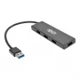 Ultraschlanker tragbarer 4-Port-USB-3.0-SuperSpeed-Hub U360-004-schlank