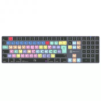 Logickeyboard LKB-PPROCC-TM-UK Tastatur Büro Bluetooth QWERTY Englisch Full-size