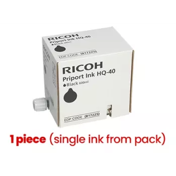 Ricoh Priport HQ-40 (817225) Tintenpatrone, Schwarz (1 Stück)