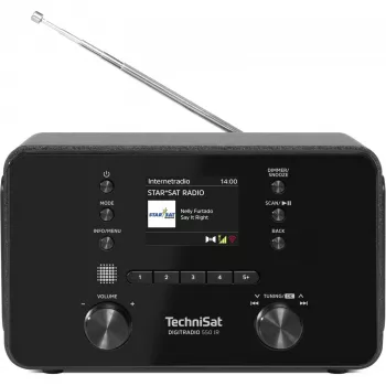 Personalradio TechniSat DigitRadio 550 IR Digital DAB+ FM 100W