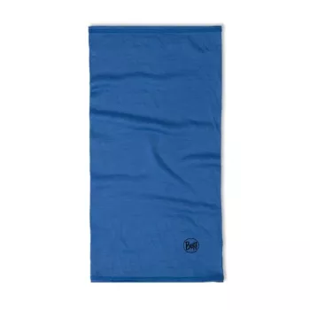 Buff Merino Lightweight Jr Solid Merinowoll-Halswärmer für Kinder, Blau