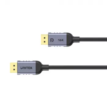 UNITEK C1628GY01-5M DisplayPort-Kabel, schwarz/grau