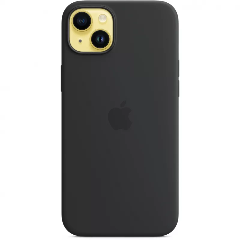 Apple iPhone 14 Plus Silikon Case mit MagSafe – Midnight