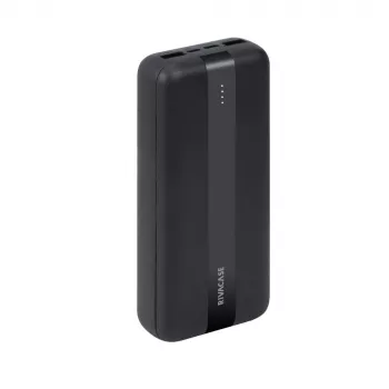 Power Bank USB 20000MAH/VA2081 Schwarz Rivacase