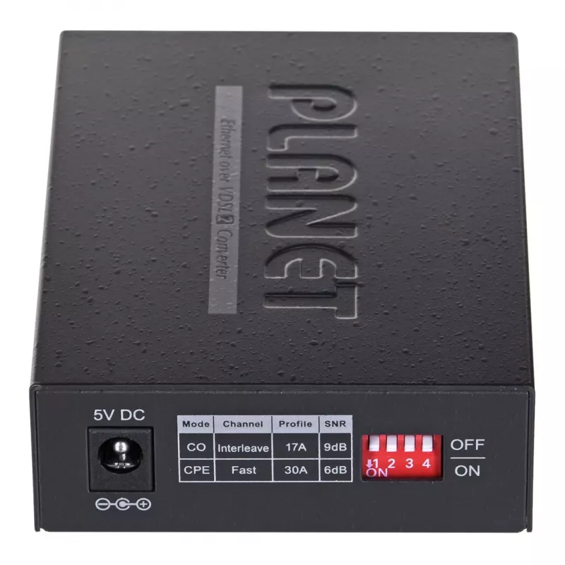 Planet VC-231G Bridge/Repeater 1000 Mbit/s Netzwerkbrücke Schwarz