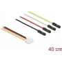 DeLOCK Umwandlungs-IOT-Grove-Kabel 4 x Pin-Stecker auf 4 x Jumper-Buchse 40 cm