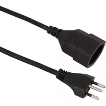 Stromkabel VALUE 19.99.1180 Schwarz 3 m C12 C13 Kupplungen