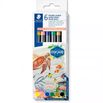 Buntstiftset Staedtler Design Journey Around the world Australien 3001 C6-2 – sortierte Farben, Holzbuntstifte