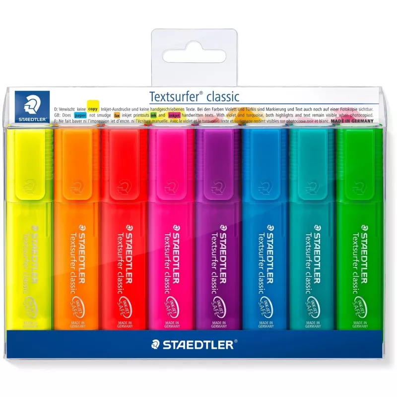 Marker Staedtler 364 P WP8 Mehrfarbig 8 Stück