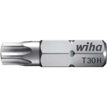 Schraubendreherbit, Wiha T10H 25,4 mm Stahlspitze, 4 mm Schaftdurchmesser