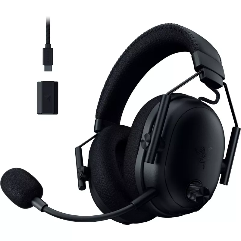 BlackShark V3 Pro, Gaming-Headset schwarz, ANC, 2,4 GHz Dongle, Bluetooth, USB, 3,5 mm Klinke