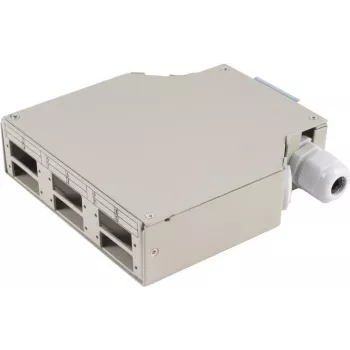 Vertellerkasten ShiverPeaks BS07-65010 6-fach Metall-Grau für DIN-Schienenmontage