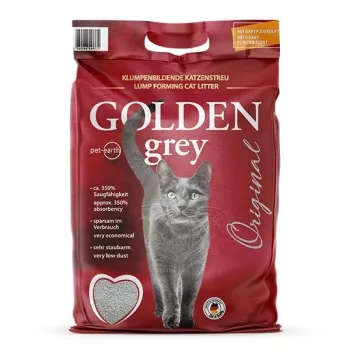 GOLDEN Grau Original - Bentonit-Katzenstreu - 7kg