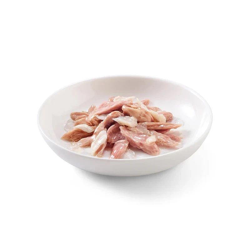 Nassfutter für Katzen Agras Pet Foods Schesir Thunfisch mit Wolfsbarsch in Gelee, 6×50 g (300 g), ausgewachsen