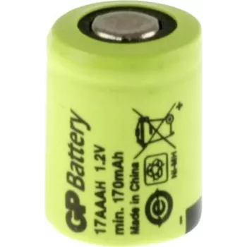 Wiederaufladbarer NiMH-Akku GP 1/3 AAA (Flat-Top) 1,2 V 170 mAh — GP 129938