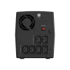 Infosec USV Line‑Interactive INF_661147 1300 VA / 720 W, 6x IEC C13, AVR, USB, Tower, schwarz