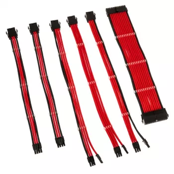 Kabel-Verlängerungskit Kolink Core Adept Rot 0,35 m 6 Stück