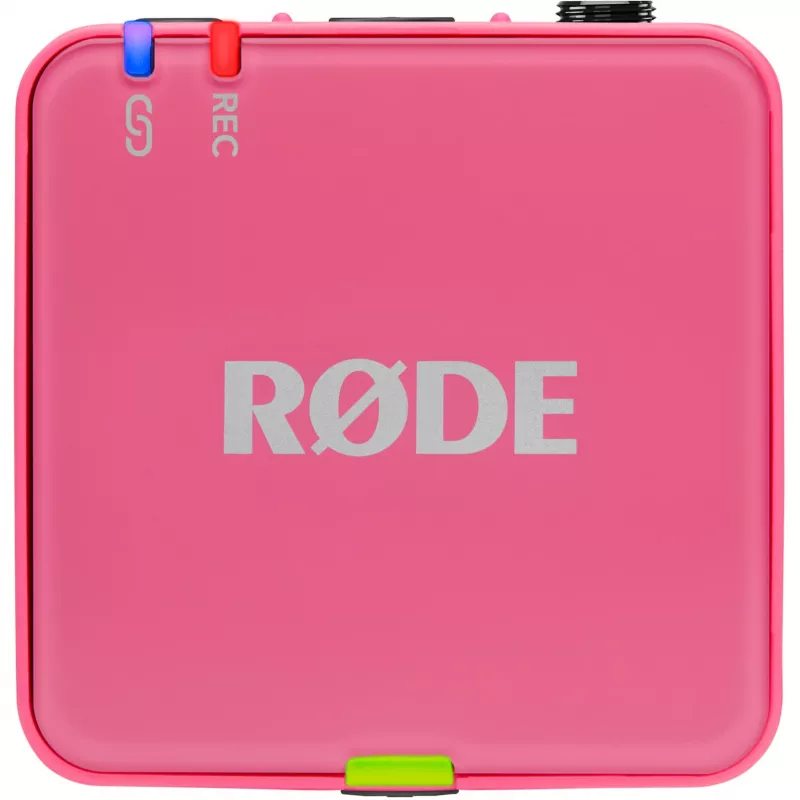 Funkmikrofon RODE Wireless GO III Pink — kompaktes zweikanaliges Sender- und Empfängersystem