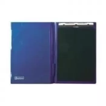 AVERY Zweckform Klemmmappe, A4, PVC-Folie, Blau für Schnellheft-Sets (2301)