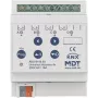 MDT technologies Universalaktor 4-fach 4TE REG, 16A, 230VAC, 100µF Akku-0416.03 (Akku-0416.03)