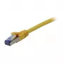 Patchkabel RJ45 - CAT6A 500 MHz - 3 m - gelb - S-STP(S/FTP) - AWG27 - LSZH - Synergy 21