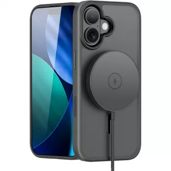 nevox StyleShell Invisio - iPhone 17 6.3 kompatibel mit MagSafe Schwarz (2542)