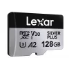 Flash-Speicher Lexar 128 GB UHS-I MicroSDXC Professional SILVER PLUS