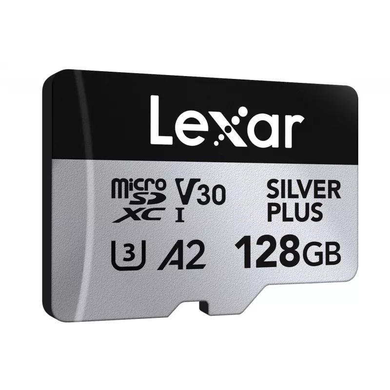 Flash-Speicher Lexar 128 GB UHS-I MicroSDXC Professional SILVER PLUS