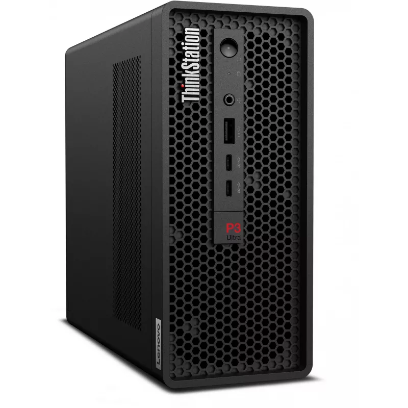 Lenovo ThinkStation P3 Ultra SFF Gen 2 Intel Core Ultra 7 265 32 GB DDR5-SDRAM 512 GB SSD Windows 11 Pro Workstation Schwarz