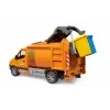 BRUDER Modellfahrzeug MB Sprinter Müllwagen BR-02682, maßstabsgetreue Spielzeugreplik