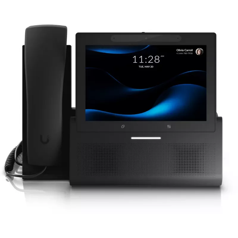 IP-Telefon Ubiquiti UTP-G3-Touch-Enterprise Schwarz 7-Zoll-Anzeige 5MP-Kamera