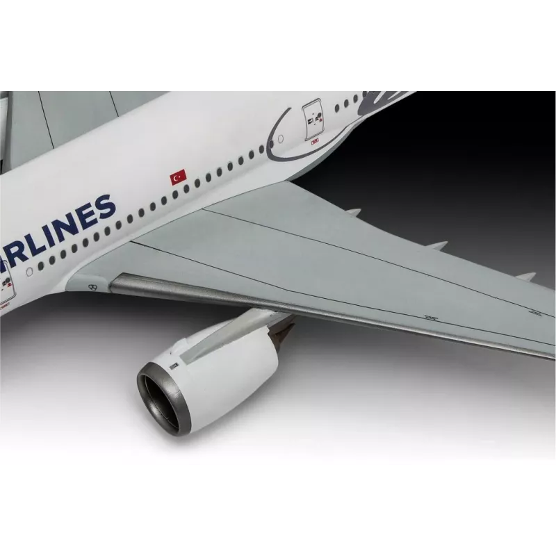 Plastikmodellflugzeug REVELL Airbus A350-900 Turkish Airlines 1/144 Maßstab