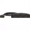 Goobay | HDMI Switch 3 zu 1 (4K @ 30 Hz) | 58487 | Schwarz | HDMI-Buchse | 3 HDMI-Buchse | 0,58 m