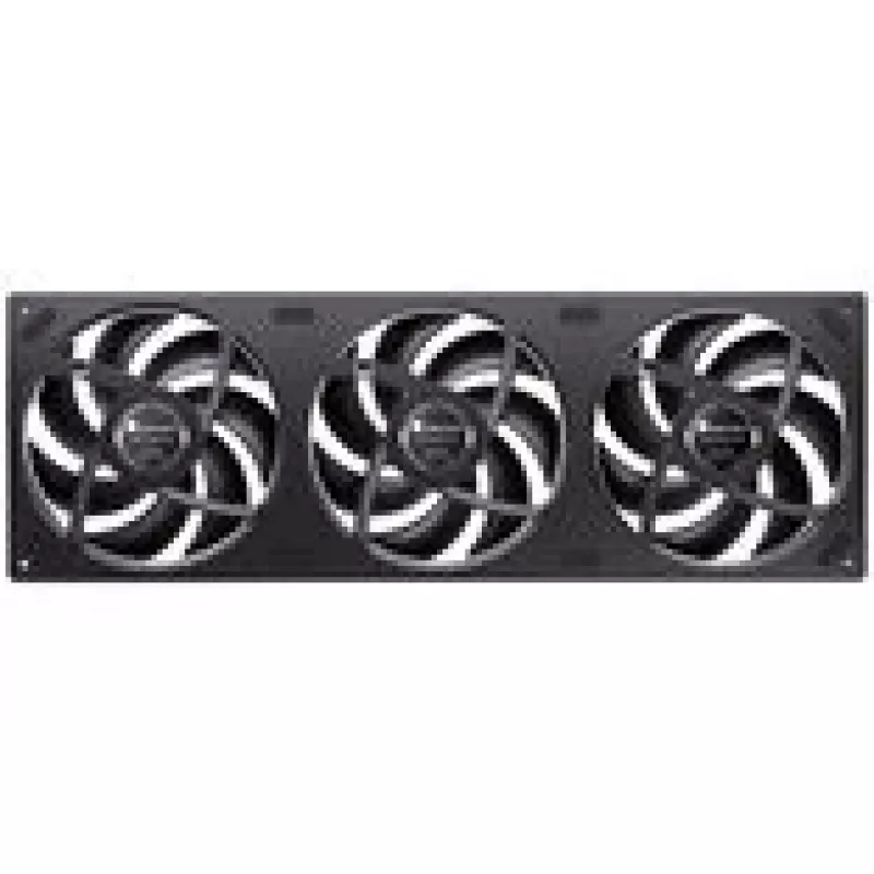 Gehäuselüfter Jonsbo ZA-420BR PWM Reverse ARGB — 3×140 mm, Schwarz