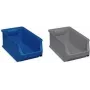 Aufbewahrungsbox allit ProfiPlus 456273, Kunststoff-Ordnertray 355×205×150 mm, grau