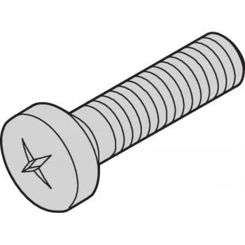 SCHROFF NTS FLKOSCHR.M3X6 SN11 100 Stück (21102024)