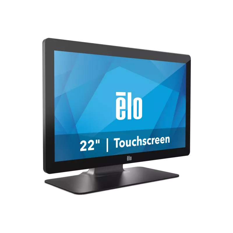 Monitor ELO 2202L 22 inch FHD Kapazitiver 10-Touch USB Anti-Glare Zero-Bezel Standfuß